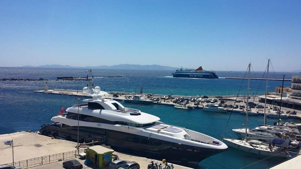 Poseidonio Hotel Tinos Exterior foto